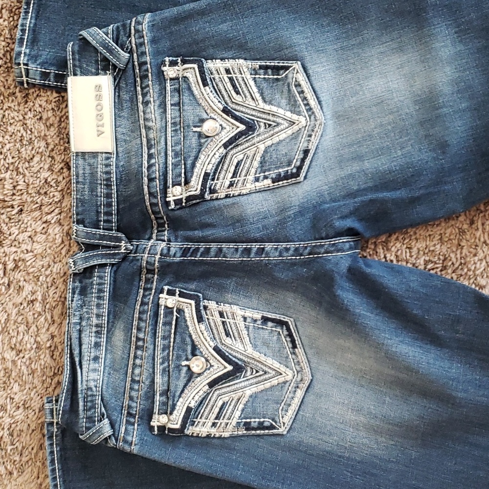 74. Vigoss Women's Bootcut Jeans Sz 9/10 - Picture 5 of 5
